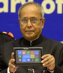 President Launches Aakash 2 Tablet
